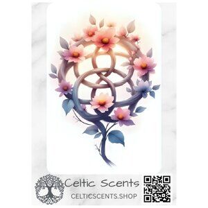 Celtic Knot Magnetic Bookmark, Laminated with Strong Magnet, Decorative Bookmark